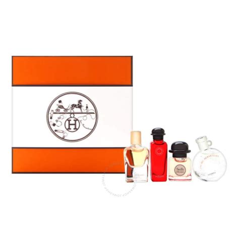 hermes ladies mini set gift set fragrances|Hermes perfume gift sets.